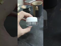 15ml 라인러가 있는 30ml 투명한 PET 크림 병